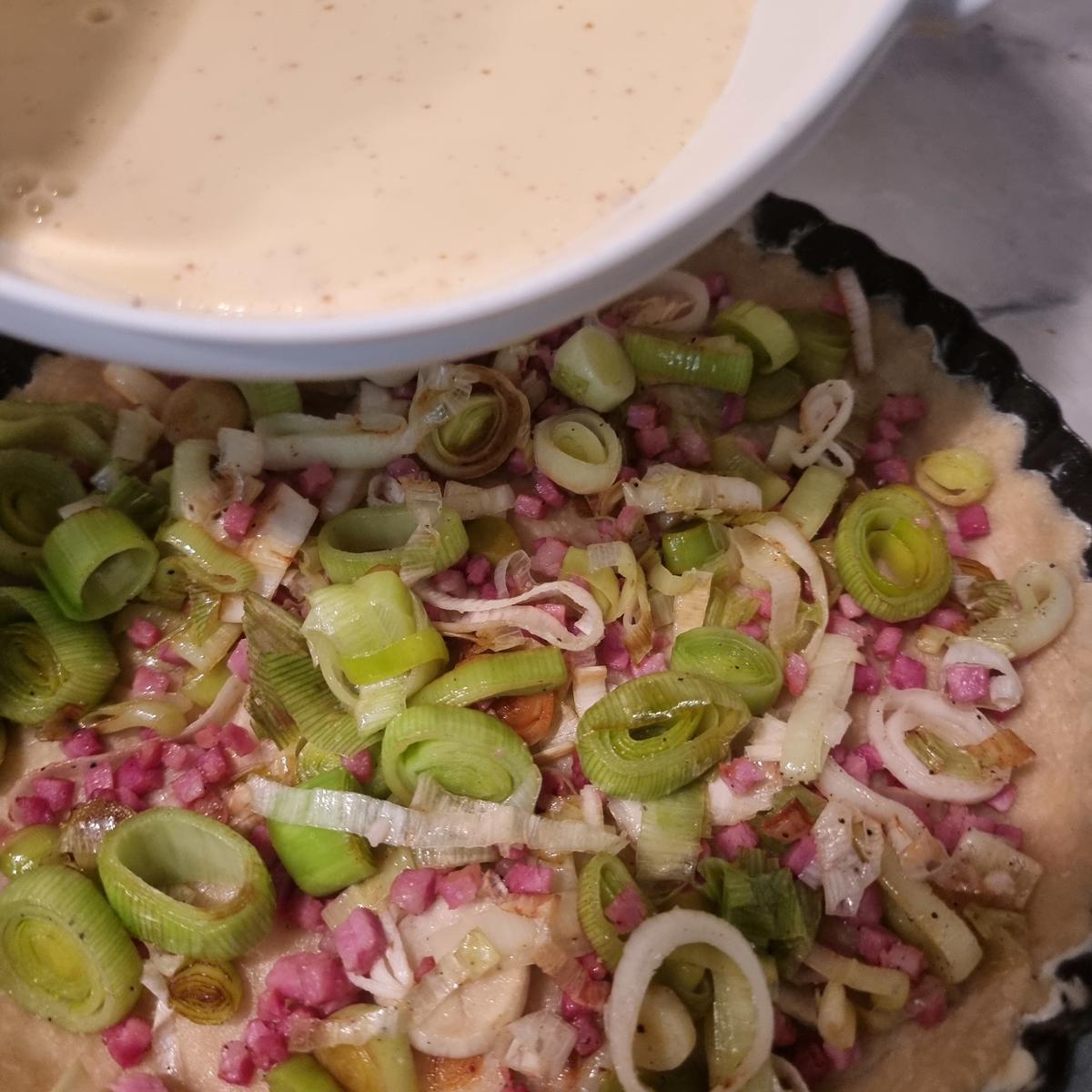 Lauch-Speck-Quiche - Rezept - Bild Nr. 17466