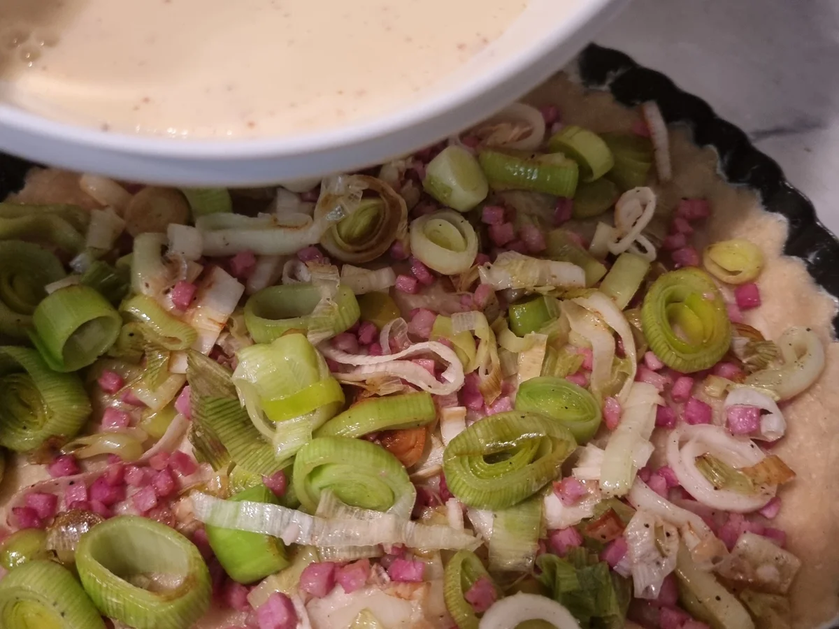 Lauch-Speck-Quiche - Rezept - Bild Nr. 17466