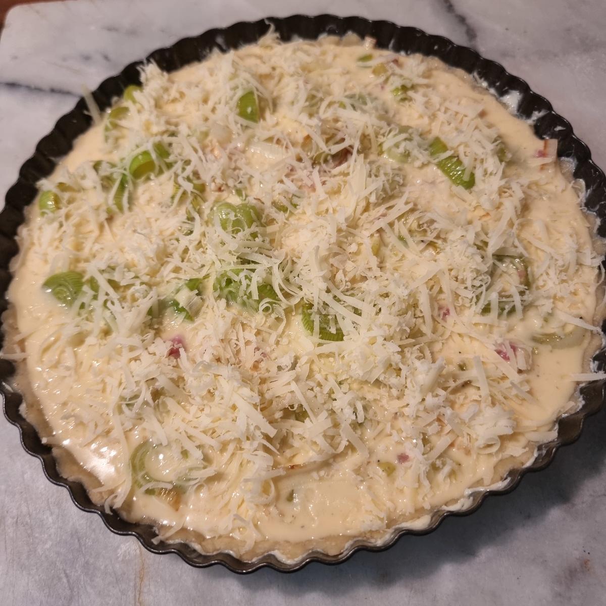 Lauch-Speck-Quiche - Rezept - Bild Nr. 17469