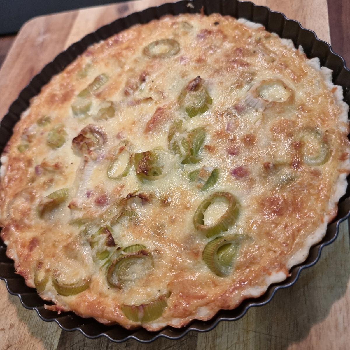 Lauch-Speck-Quiche - Rezept - Bild Nr. 17470