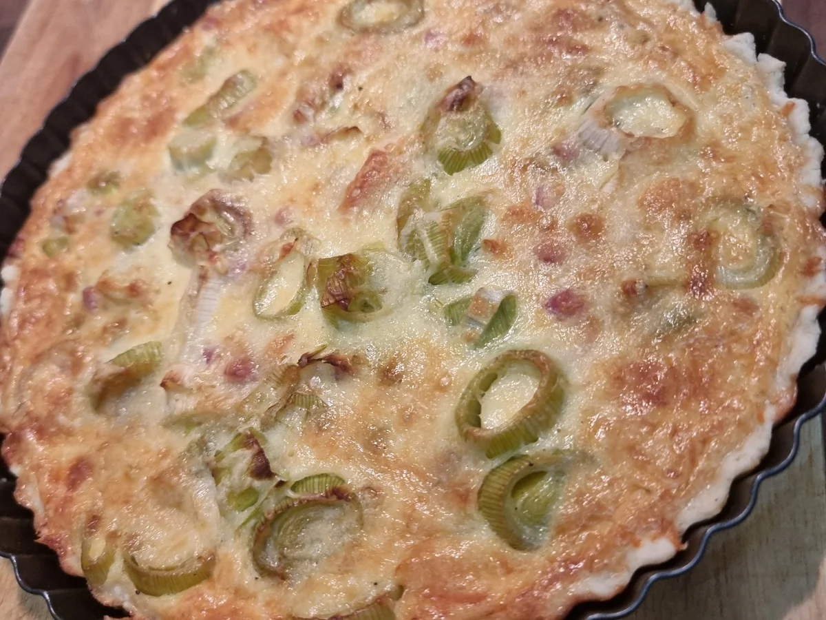 Lauch-Speck-Quiche - Rezept - Bild Nr. 17470
