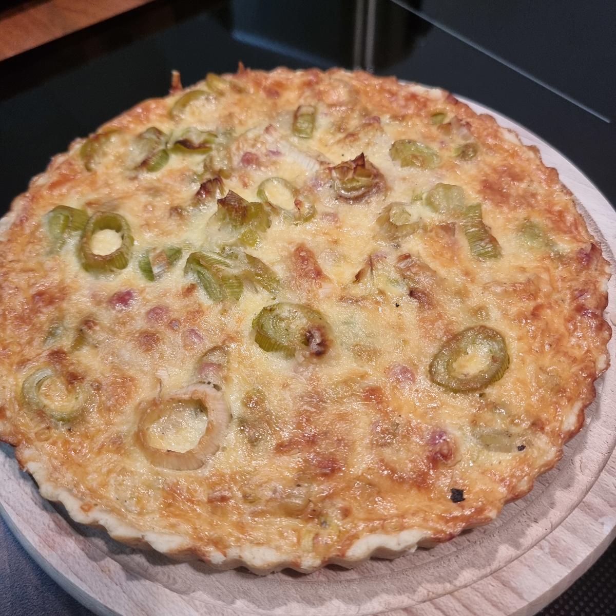 Lauch-Speck-Quiche - Rezept - Bild Nr. 17471