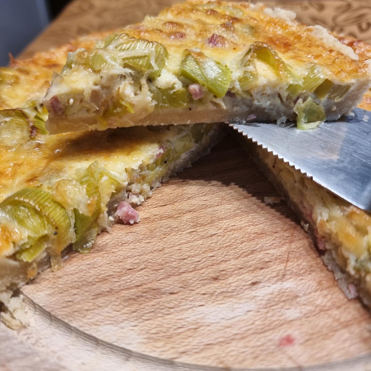 Lauch-Speck-Quiche - Rezept - Bild Nr. 17474