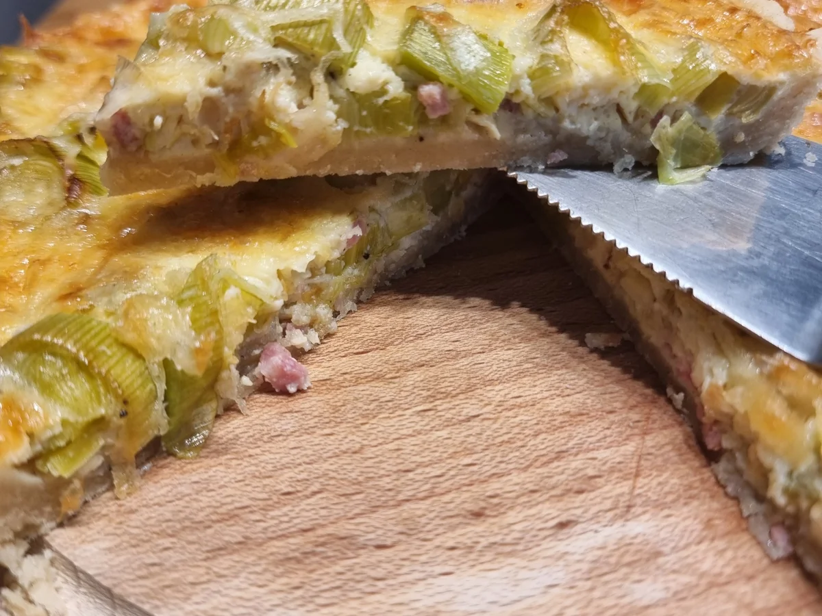 Lauch-Speck-Quiche - Rezept - Bild Nr. 17474