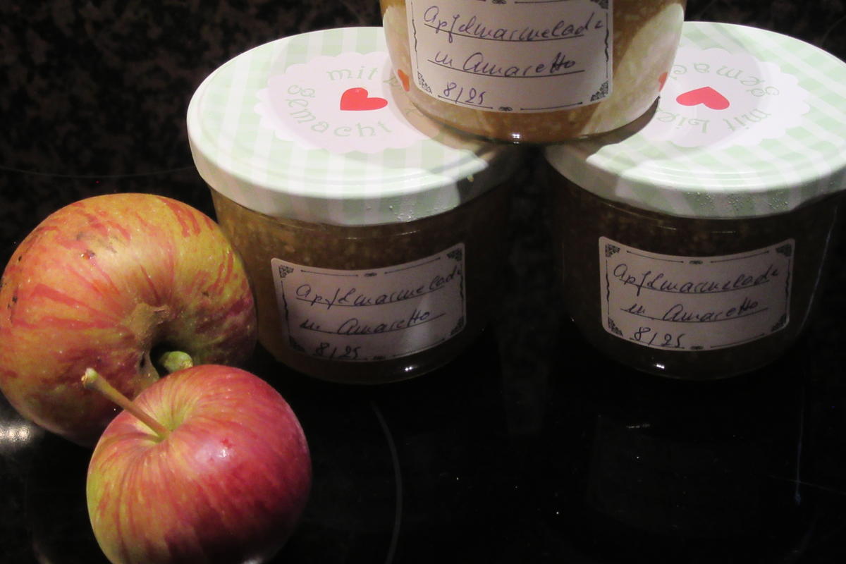 Vorrat: Apfelmarmelade aus Fallobst - Rezept - Bild Nr. 2