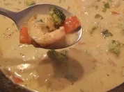 Garnelenpfanne mit Gemüse und braunem Reis - Rezept - Bild Nr. 17466