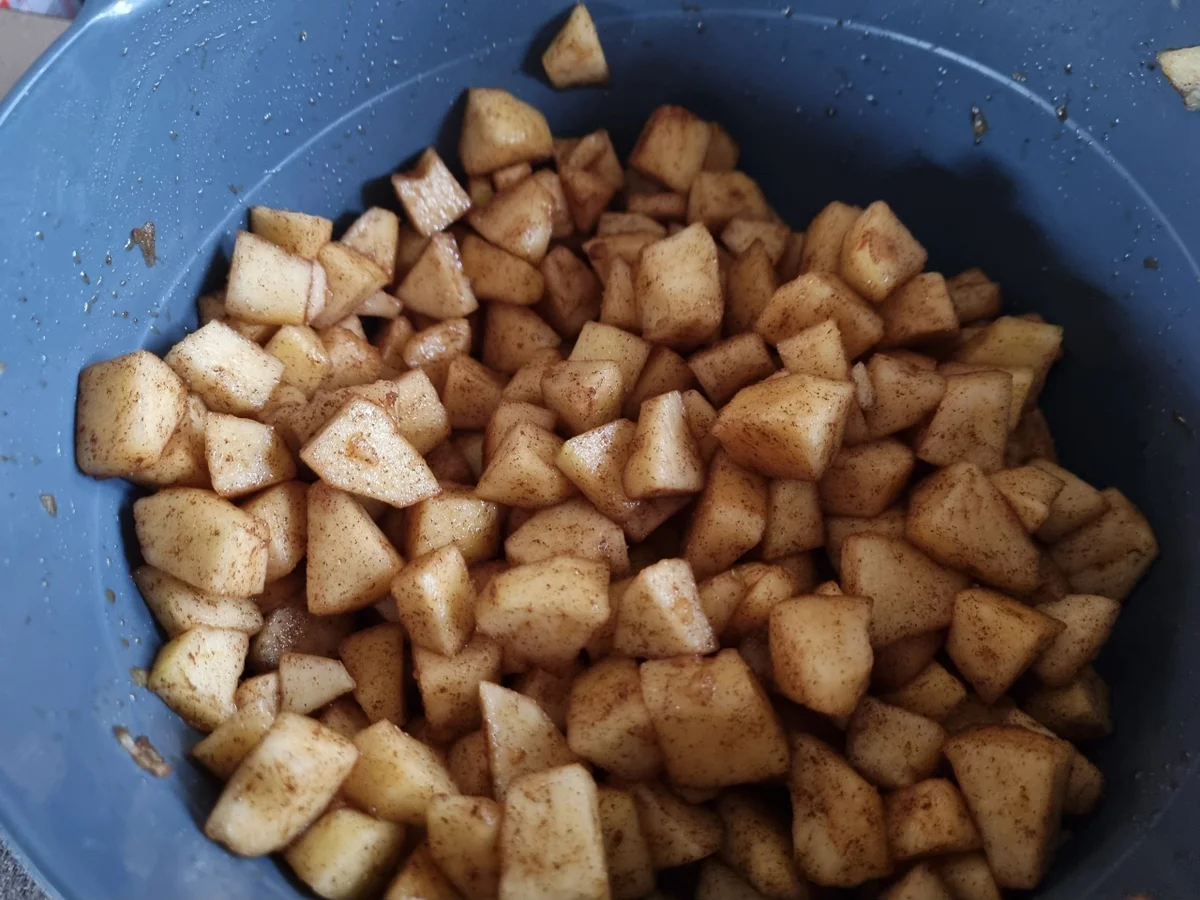 Apfel-Quark-Puddingkuchen mit Streusel - Rezept - Bild Nr. 17468