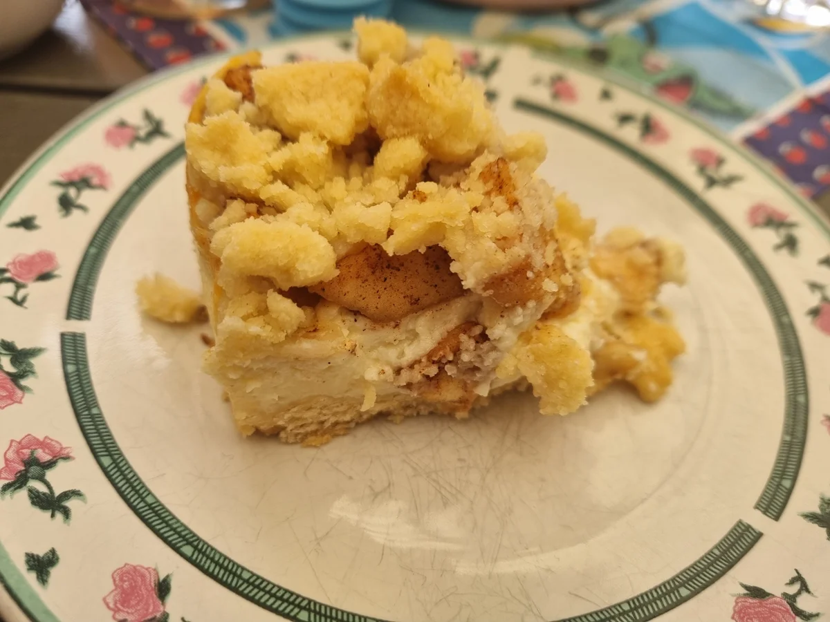 Apfel-Quark-Puddingkuchen mit Streusel - Rezept - Bild Nr. 17476