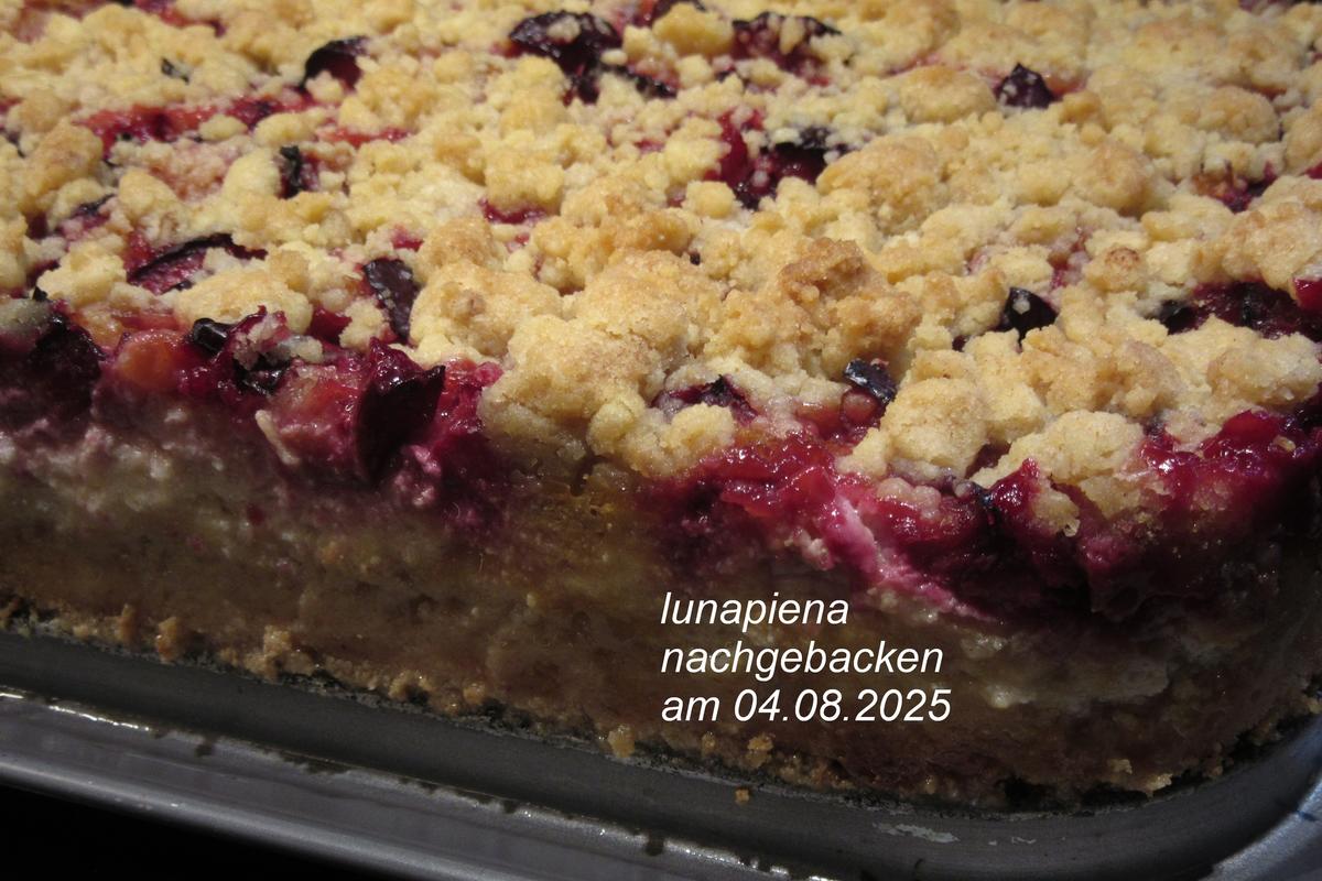 Apfel-Quark-Puddingkuchen mit Streusel - Rezept - Bild Nr. 17477