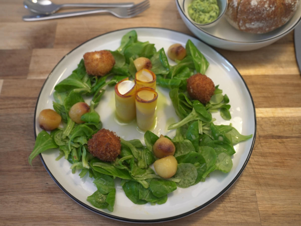 Bete | Nektarine | Ziegenkäse | Feldsalat - Rezept - Bild Nr. 2