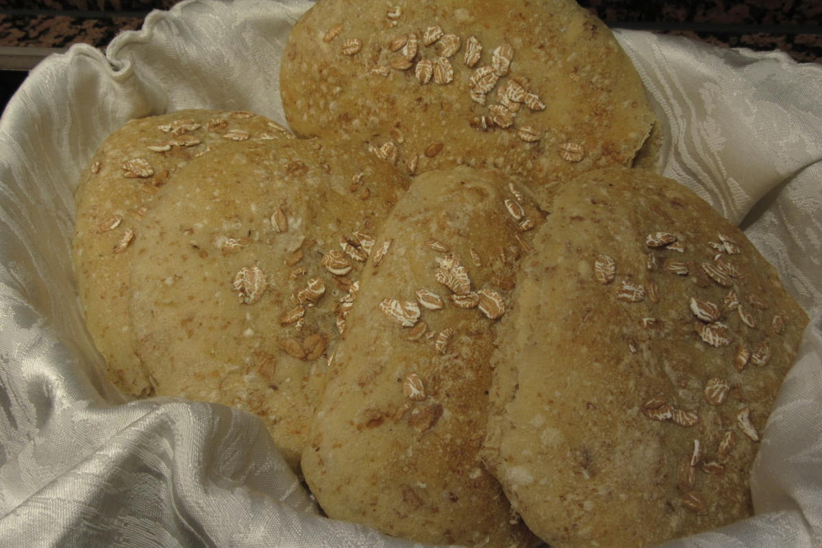 Brötchen: Dinkelfladen - Rezept - Bild Nr. 17466