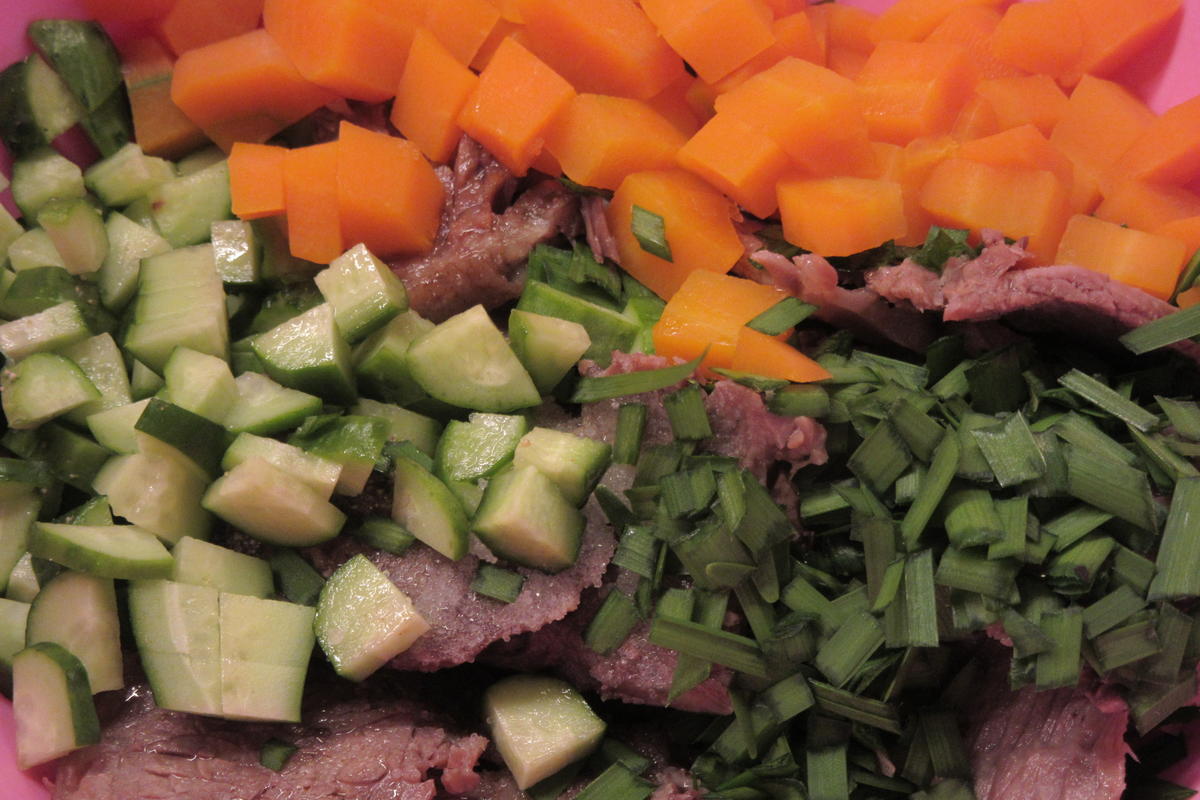 Salate: Rindfleischsalat 2.0 - Rezept - Bild Nr. 4