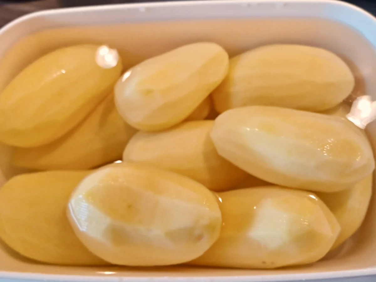 Kartoffelauflauf mit Schweinerücken , Champignons und Zwiebeln - Rezept - Bild Nr. 17473