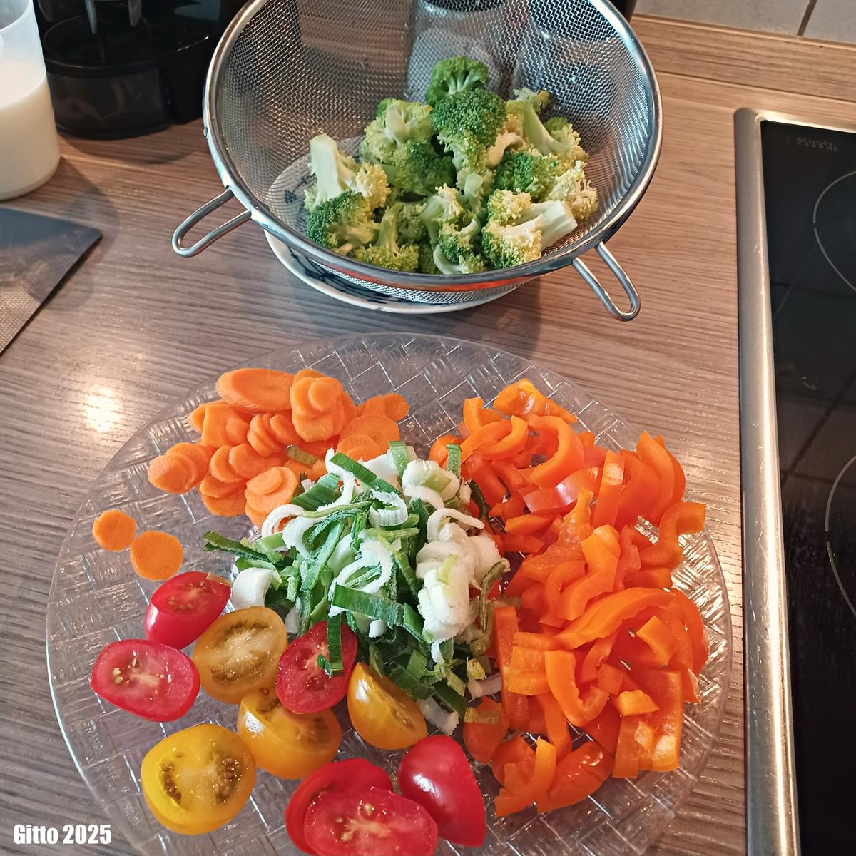 Maultaschenpfanne mit viel Gemüse - Rezept - Bild Nr. 17468