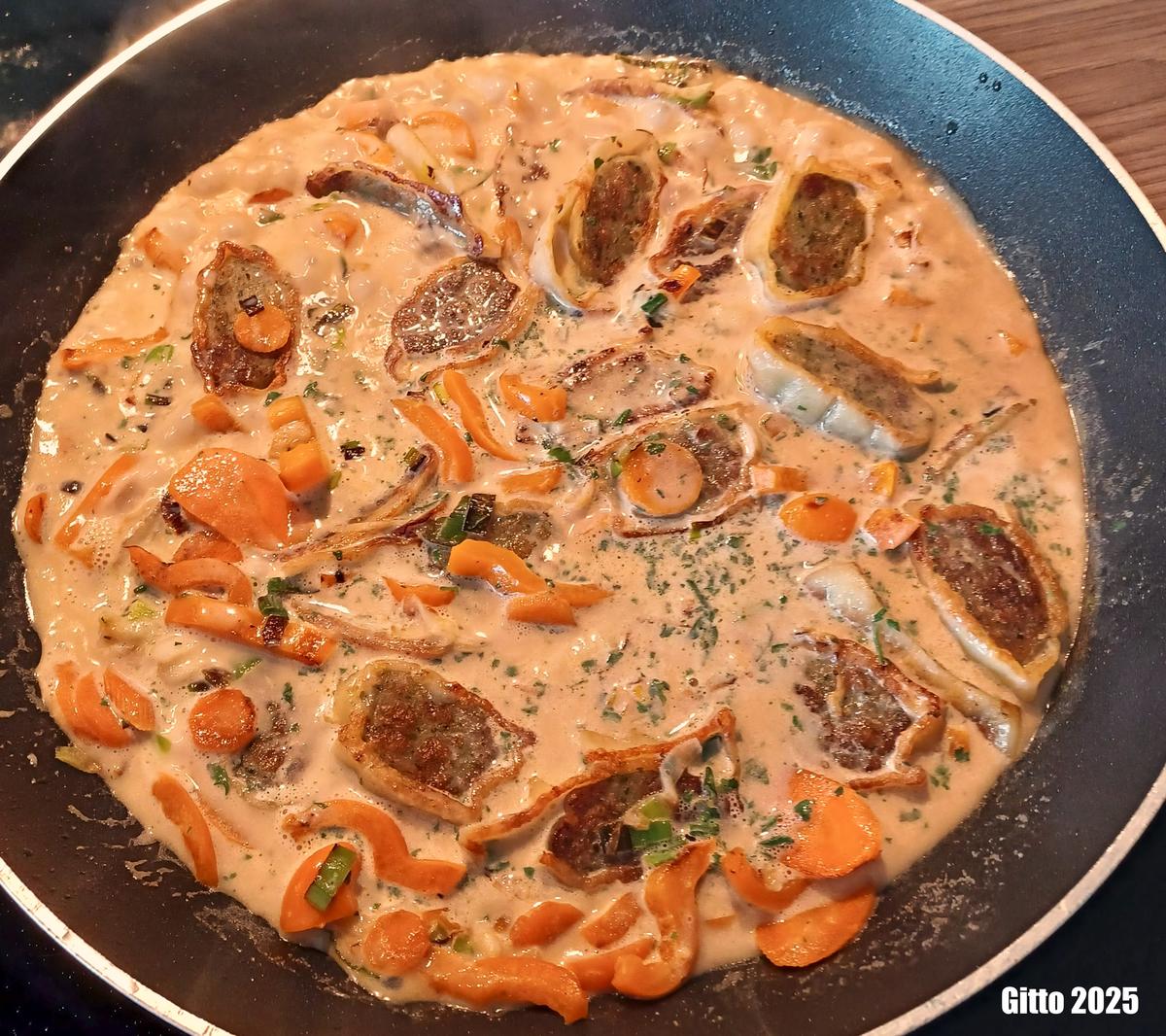 Maultaschenpfanne mit viel Gemüse - Rezept - Bild Nr. 17471
