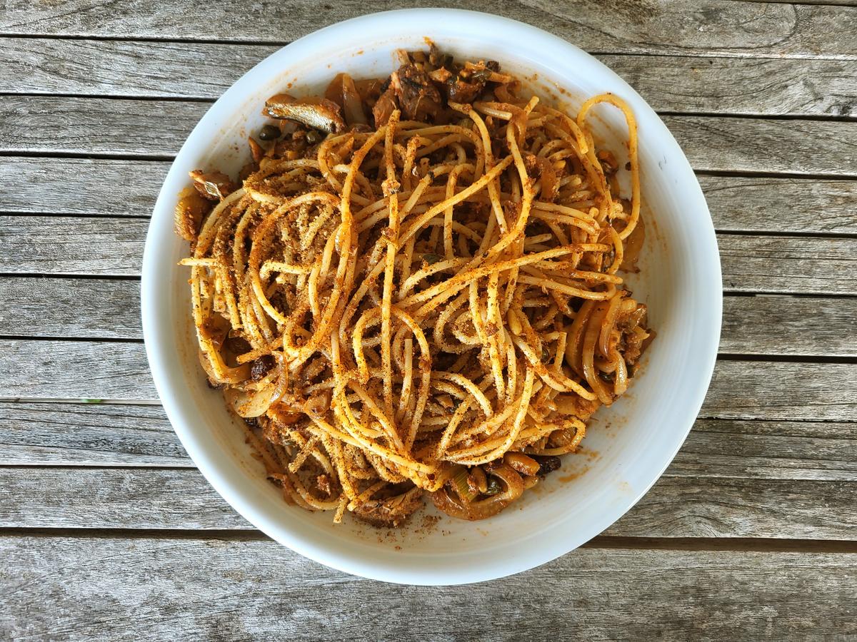 Spaghetti con sarde - Rezept - Bild Nr. 2