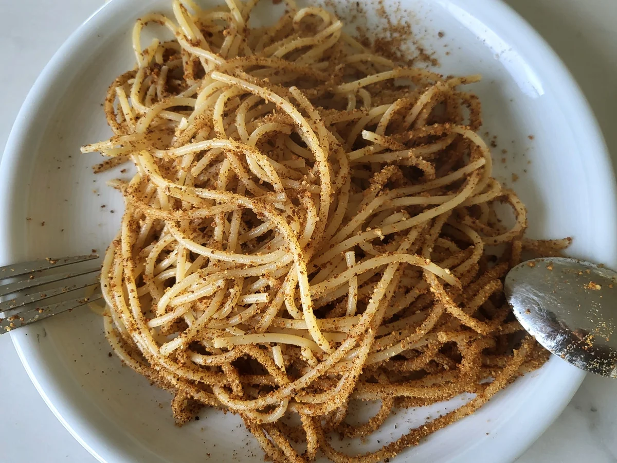 Rezept: Spaghetti con sarde Bild Nr. 4 Spaghetti con sarde - Rezept - Bild Nr. 4