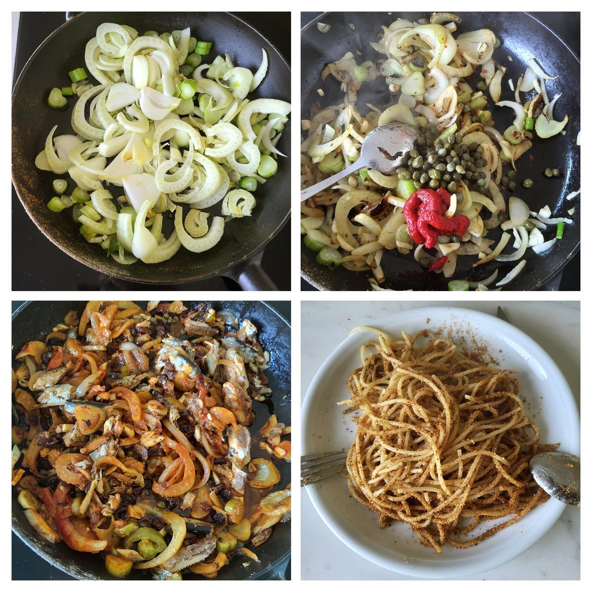 Spaghetti con sarde - Rezept - Bild Nr. 5