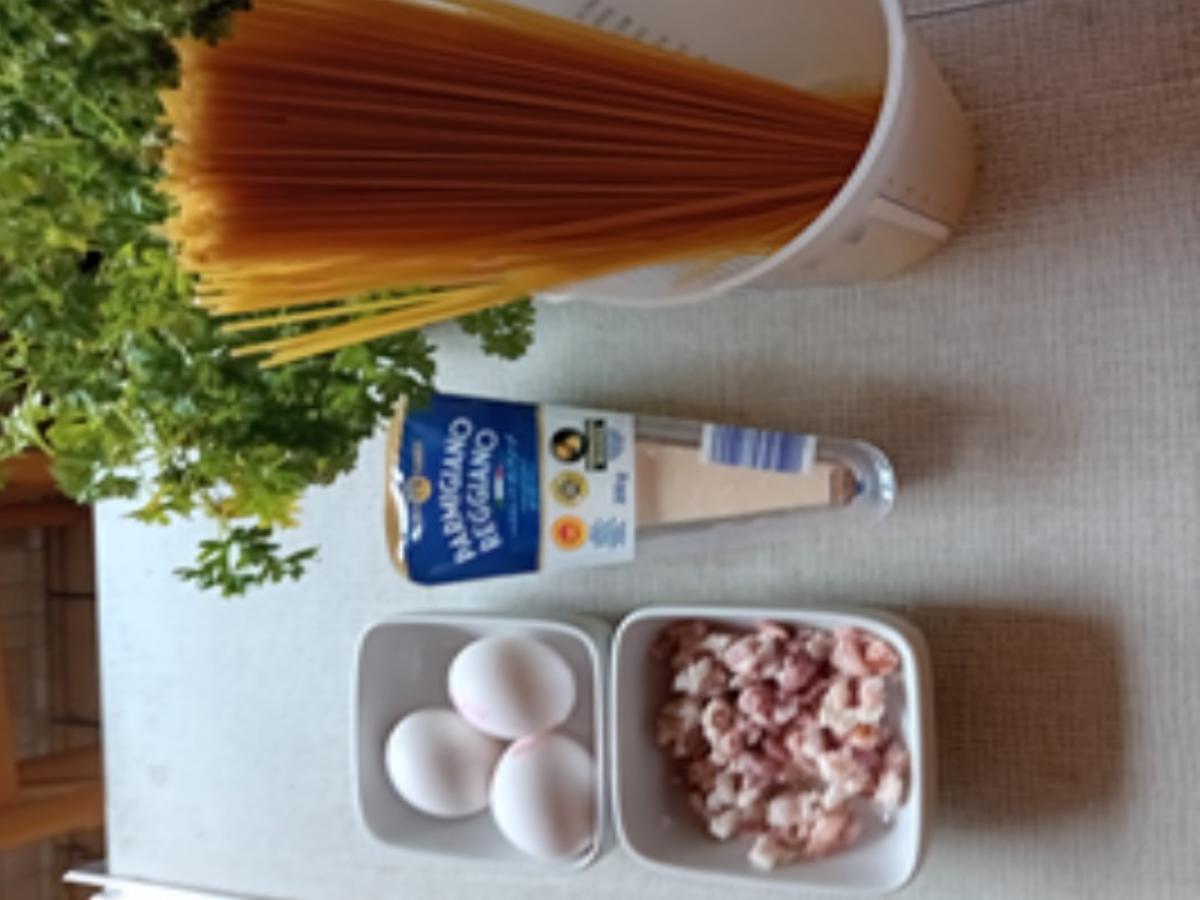 Spaghetti Carbonara II - Rezept - Bild Nr. 17468