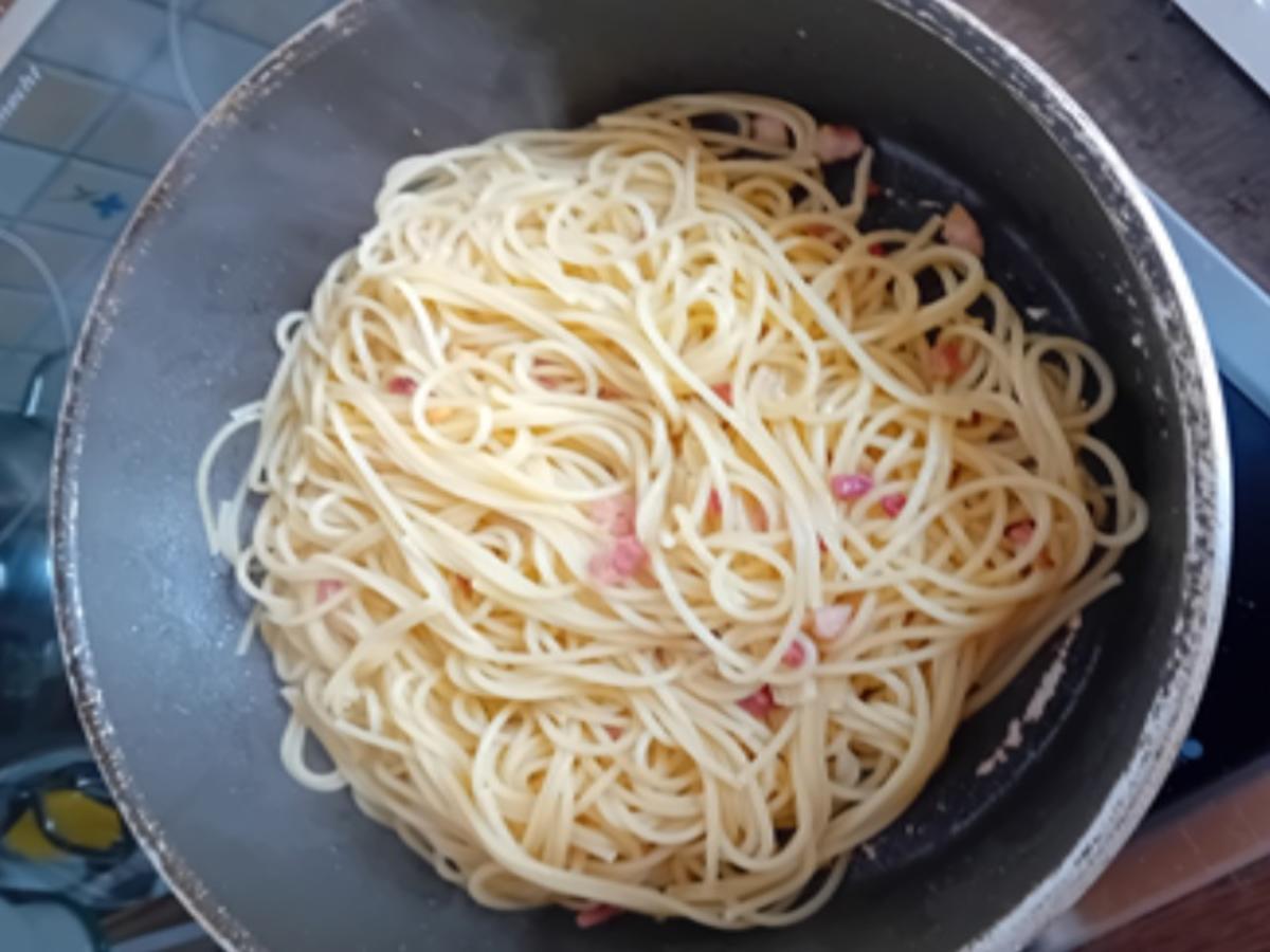 Spaghetti Carbonara II - Rezept - Bild Nr. 17474