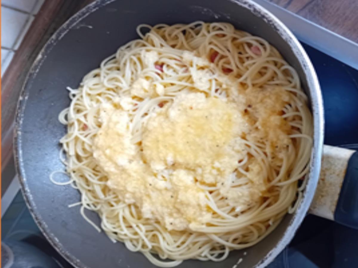 Spaghetti Carbonara II - Rezept - Bild Nr. 17475