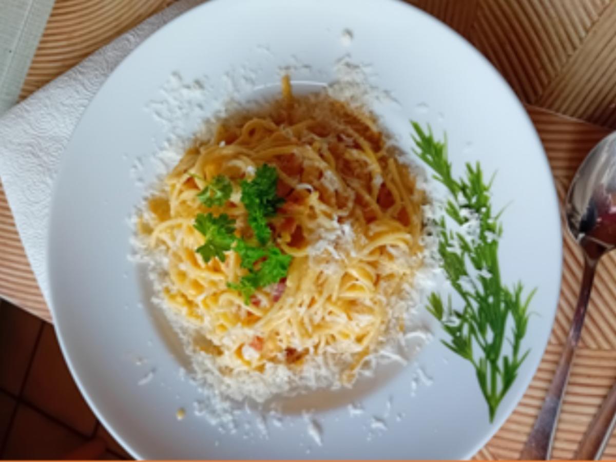 Spaghetti Carbonara II - Rezept - Bild Nr. 17476
