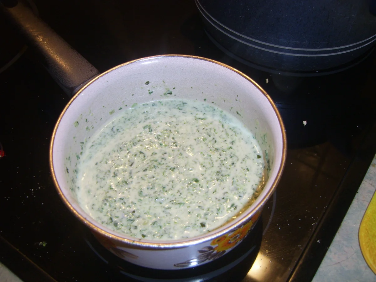 Spagetti mit Spinat-Saint Agur Béchamelsauce - Rezept - Bild Nr. 17484