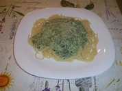 Spagetti mit Spinat-Saint Agur Béchamelsauce - Rezept - Bild Nr. 17485