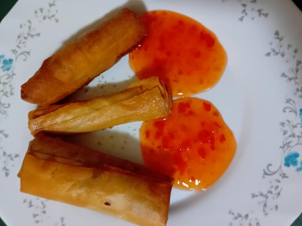 Asiatische Frühlingsrollen - Rezept - Bild Nr. 2