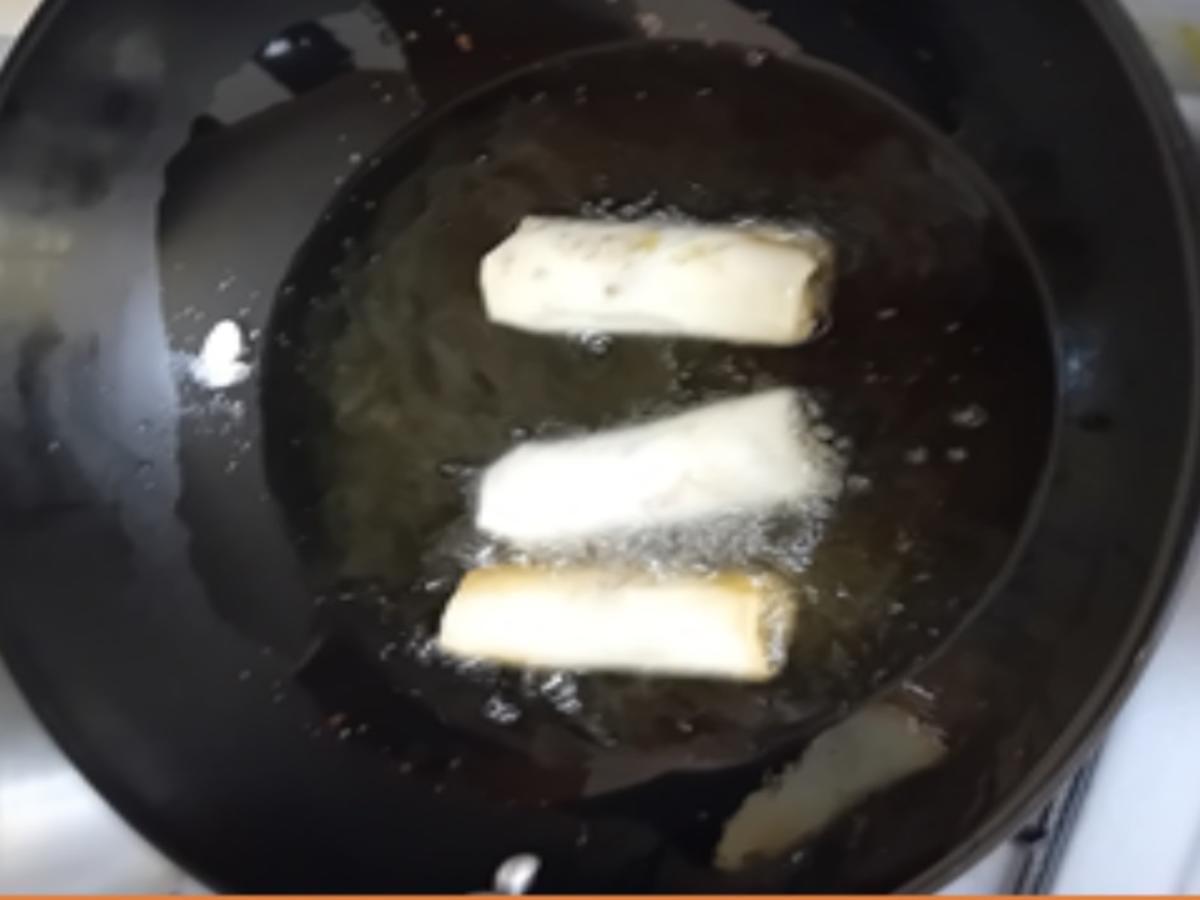 Asiatische Frühlingsrollen - Rezept - Bild Nr. 9