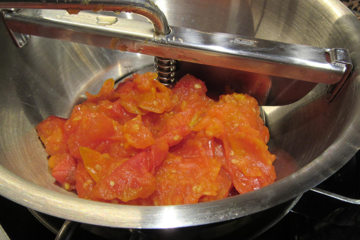 Vorrat: Basis für Tomatensoße - Rezept - Bild Nr. 17493