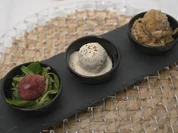 Knödeltris mit Rote Bete,  Grünkohl und Südtiroler Speck - Rezept - Bild Nr. 2