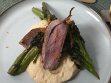 Ente mit Pastinake, Brokkoli und Orange - Rezept - Bild Nr. 2