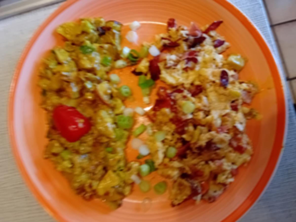 Steinpilz-Rührei-Pfannen - Rezept - Bild Nr. 2
