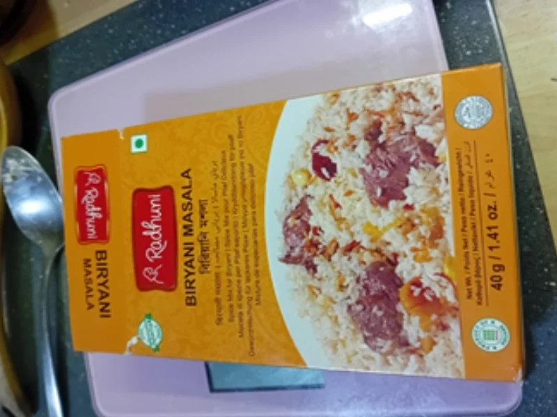 Biryani Masala mit Gemüsemix, Hähnchenfleisch, Ei und Reis - Rezept - Bild Nr. 17501