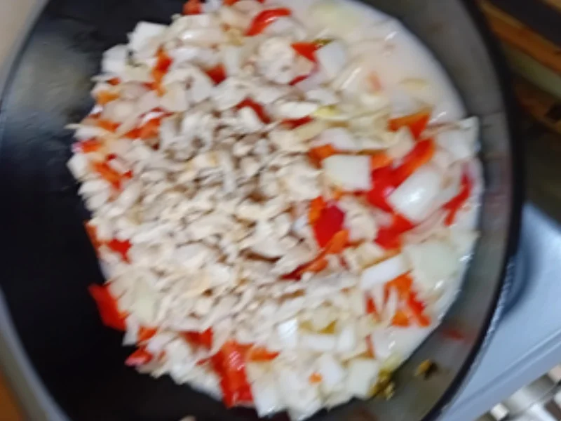 Biryani Masala mit Gemüsemix, Hähnchenfleisch, Ei und Reis - Rezept - Bild Nr. 17507