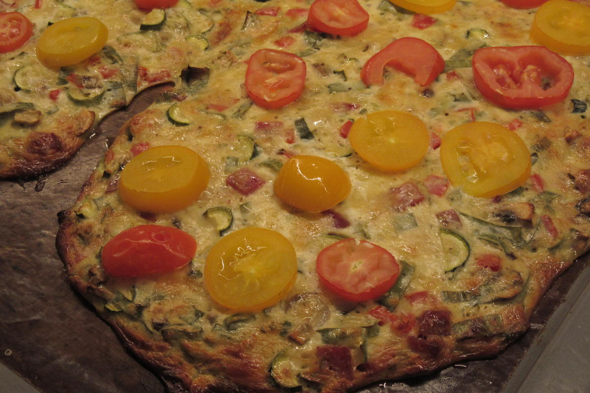 Gemüse: Low-Carb-Gemüsefladen - Rezept - Bild Nr. 17497