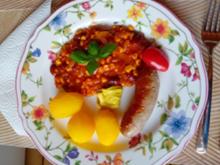 Bratwurst mit Mais-Kidneybohnen-Gemüse und Drillingen - Rezept - Bild Nr. 2