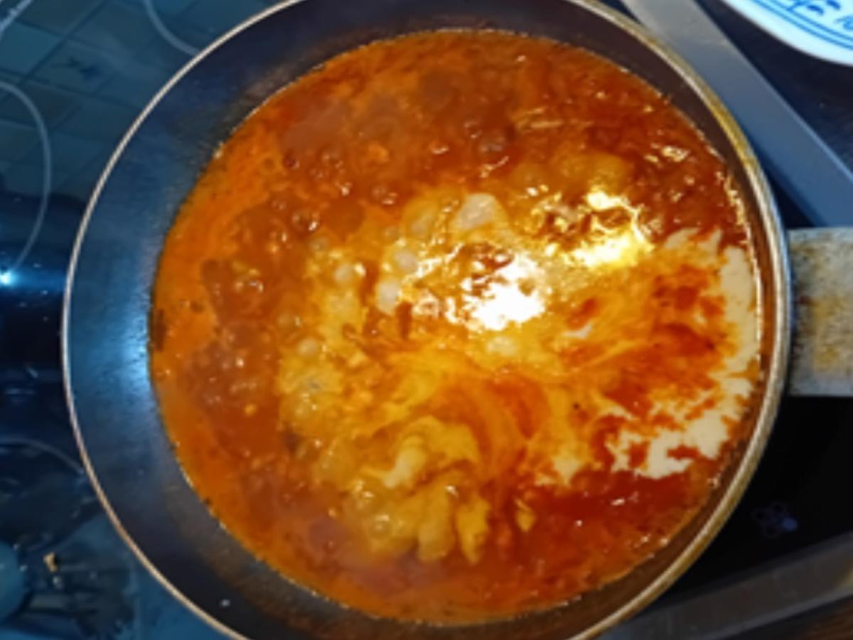 Bratwurst mit Mais-Kidneybohnen-Gemüse und Drillingen - Rezept - Bild Nr. 8