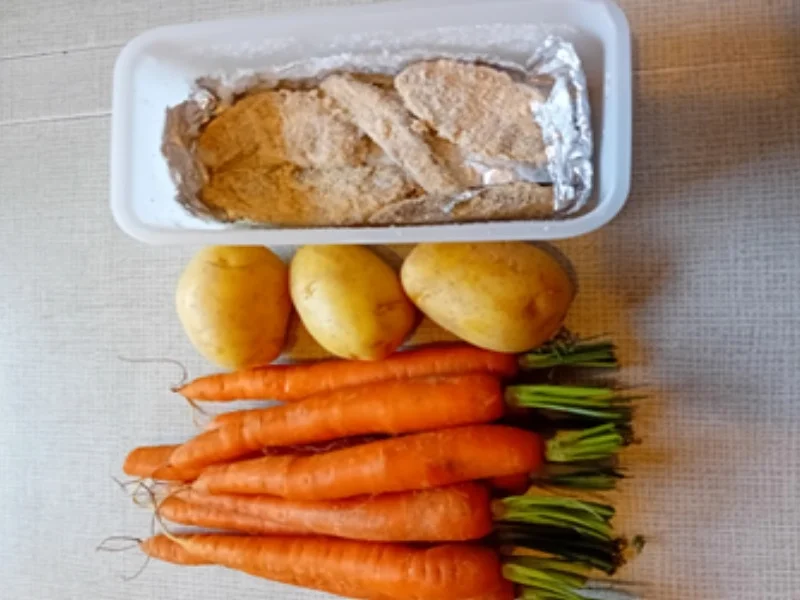 Steinpilzschnitzel mit Honig-Bundmöhren und Buttermilch-Kartoffelstampf - Rezept - Bild Nr. 3