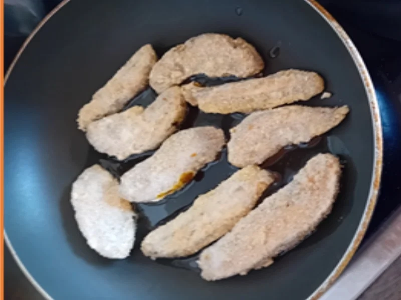 Steinpilzschnitzel mit Honig-Bundmöhren und Buttermilch-Kartoffelstampf - Rezept - Bild Nr. 5