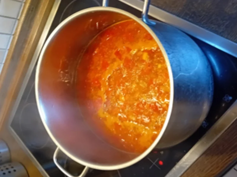 Paprika-Tomaten-Chili-Suppe - Rezept - Bild Nr. 9