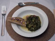 Kalte grüne Suppe mit portugiesischem Maisbrot - Rezept - Bild Nr. 17492