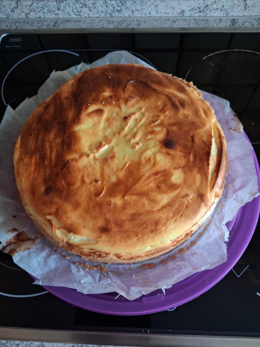 Käsekuchen mit Pfirsich - Rezept - Bild Nr. 17502