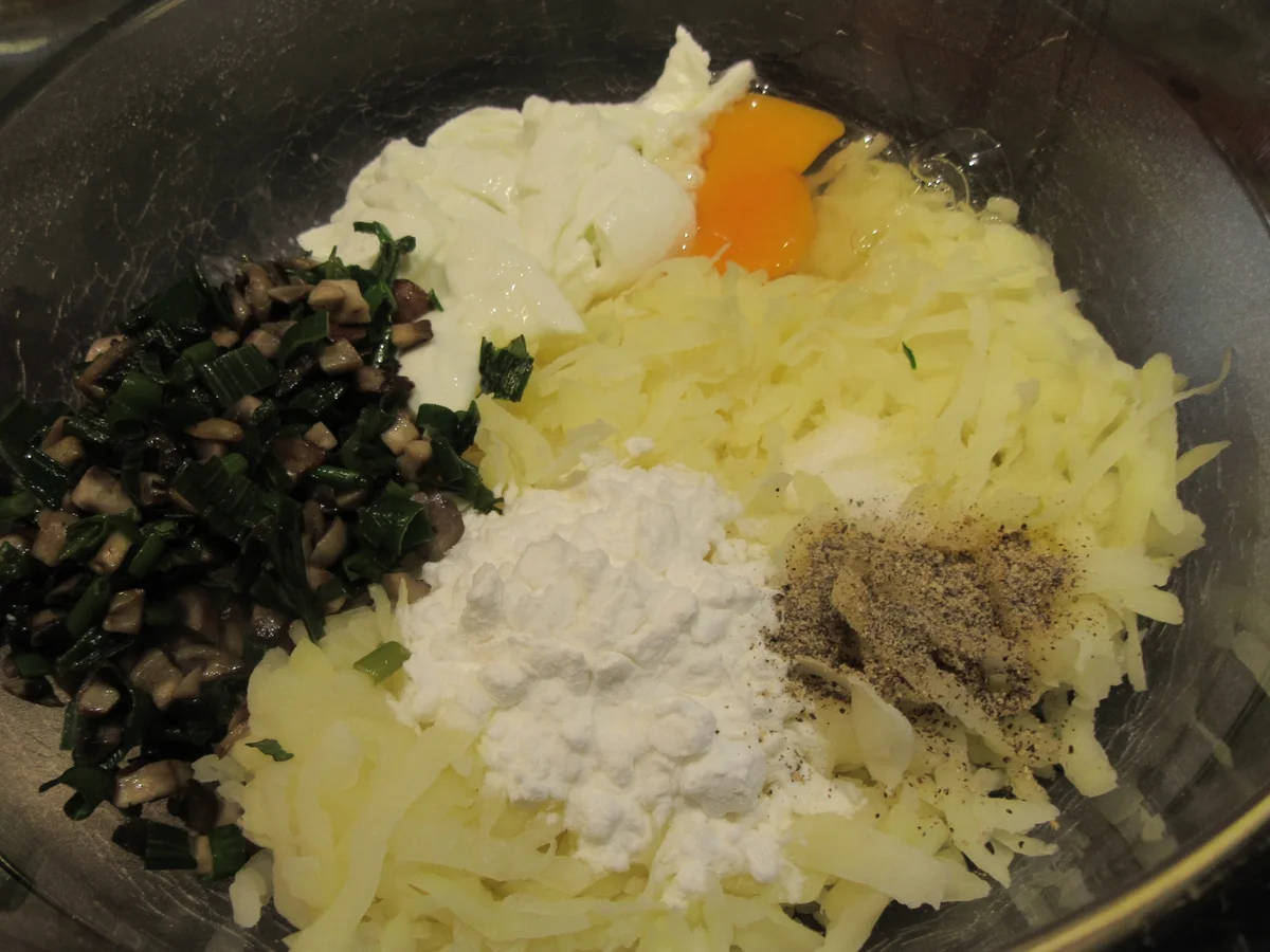 Kartoffeln: Mozzarella-Kartoffel-Rösti - Rezept - Bild Nr. 7