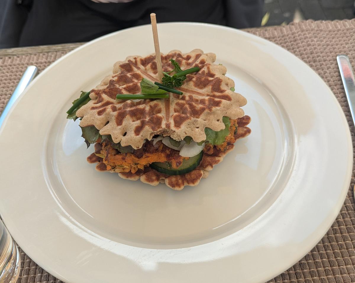 Vegetarische Waffelburger - Rezept - Bild Nr. 2
