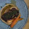 Pluma Iberica mit Bohnenpüree, Chimichurri und Grillmöhren - Rezept - Bild Nr. 17507