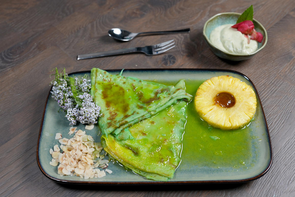 Crêpe Suzette mit Avocado-Quark - Rezept - Bild Nr. 17506