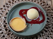 Rezept: Tarte au Citron mit Sauerrahm-Eis und Himbeerpüree Bild Nr. 17506 Tarte au Citron mit Sauerrahm-Eis und Himbeerpüree - Rezept - Bild Nr. 17506