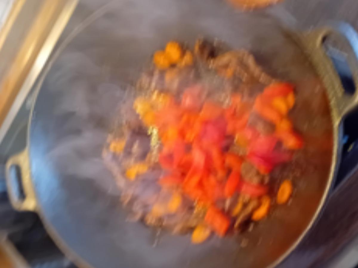 Hüftsteak-Gemüse-Wok mit Basmatireis - Rezept - Bild Nr. 10